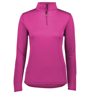 Ladies Attain Wicking 1/4 Zip Pullover