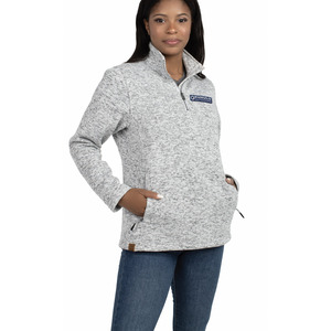 Ladies Alpine Sweater Fleece 1/4 Zip Pullover