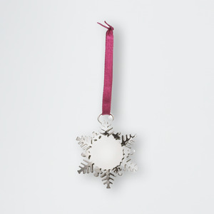 Snowflake Charm Ornament