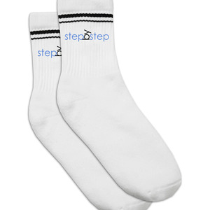 Step by Step SLX Half-Crew Cotton Socks